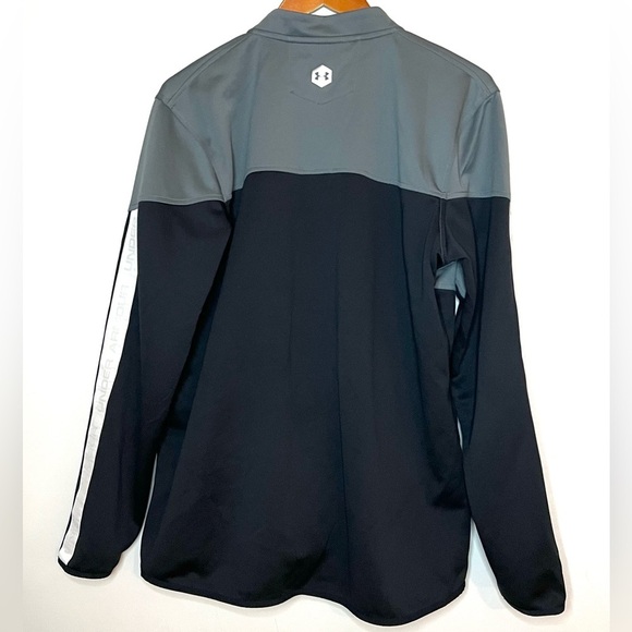 Under Armour NEW Mens Recovery Knit Warm Up Athletic Jacket Sz L - Picture 7 of 8